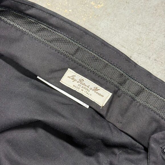 Luigi Bianchi Mantova Su Misura Dress Pants Guabello 130s Wool Trousers 42x30 - Picture 5 of 14